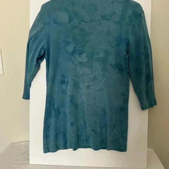 GLIMA 3/4 sleeve tie dye shirt. 100% pre shrunk. Size Small. - Picture 6 of 13